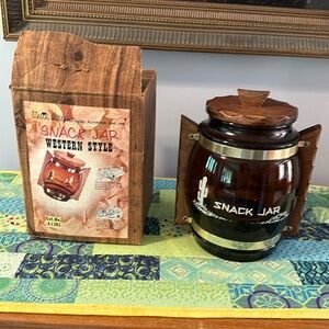 1960’s Vintage Western Cookie Jar